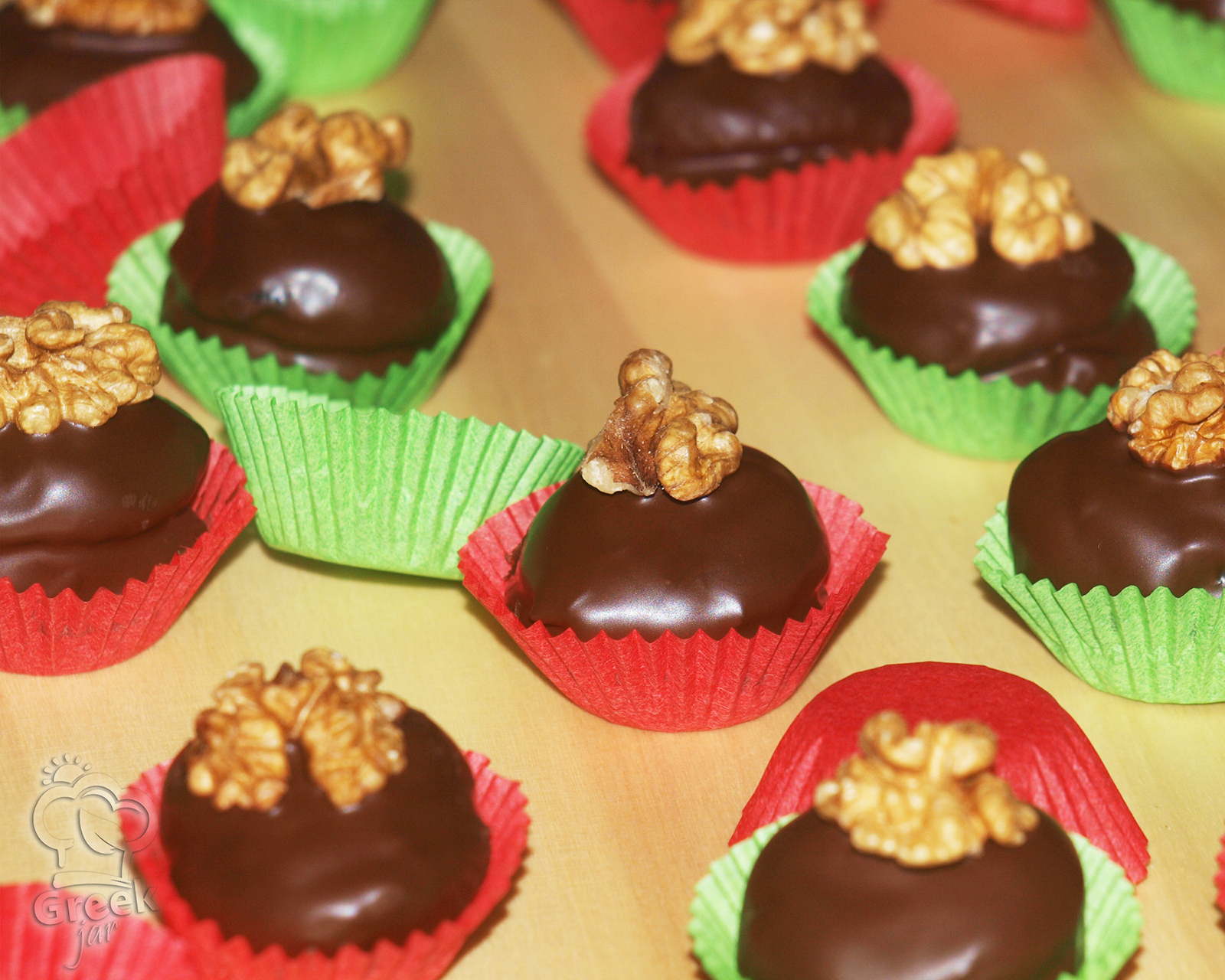 Chocolate - dipped Plums, naturally sweetened