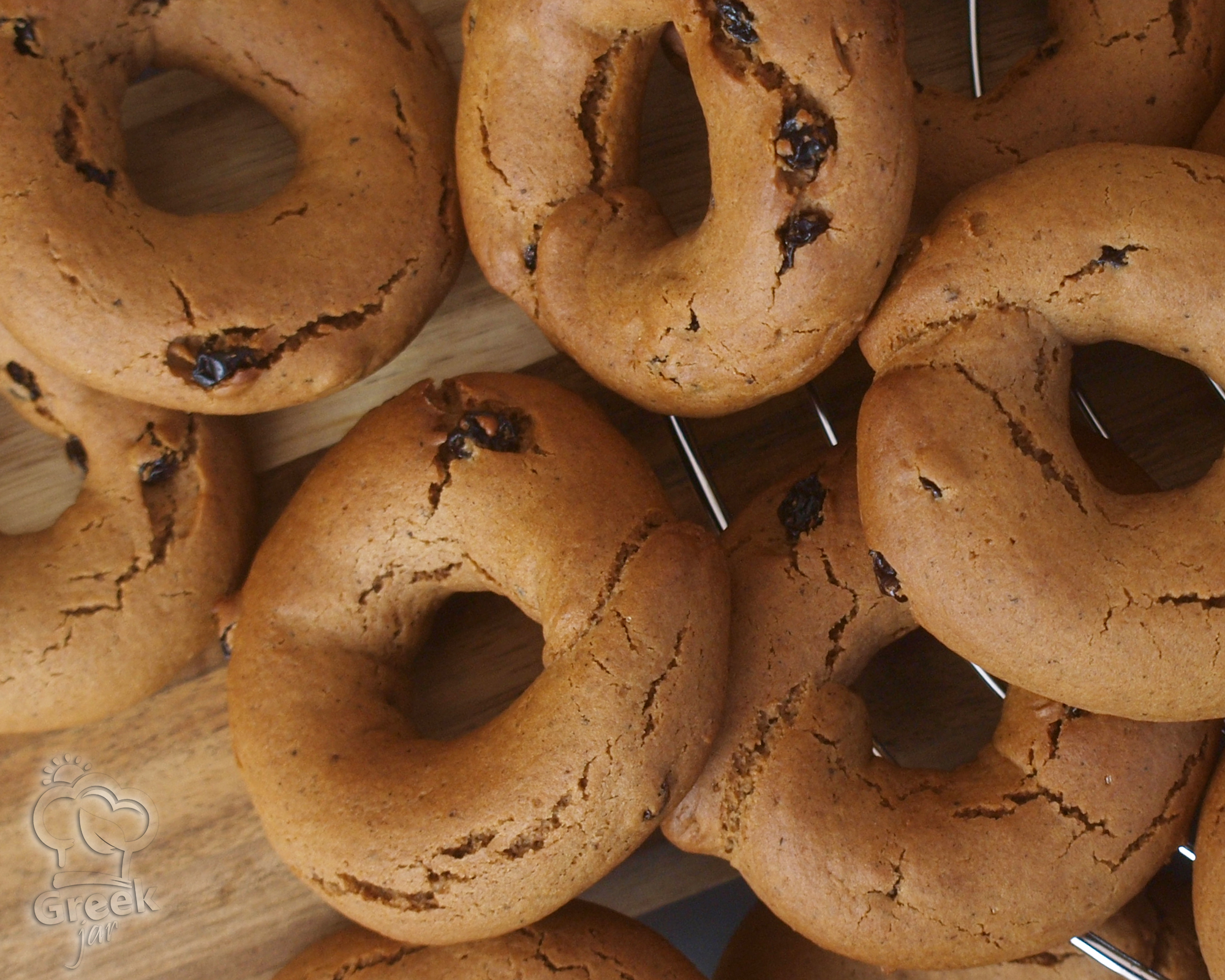 Greek Moustokouloura - Grape Must Cookies