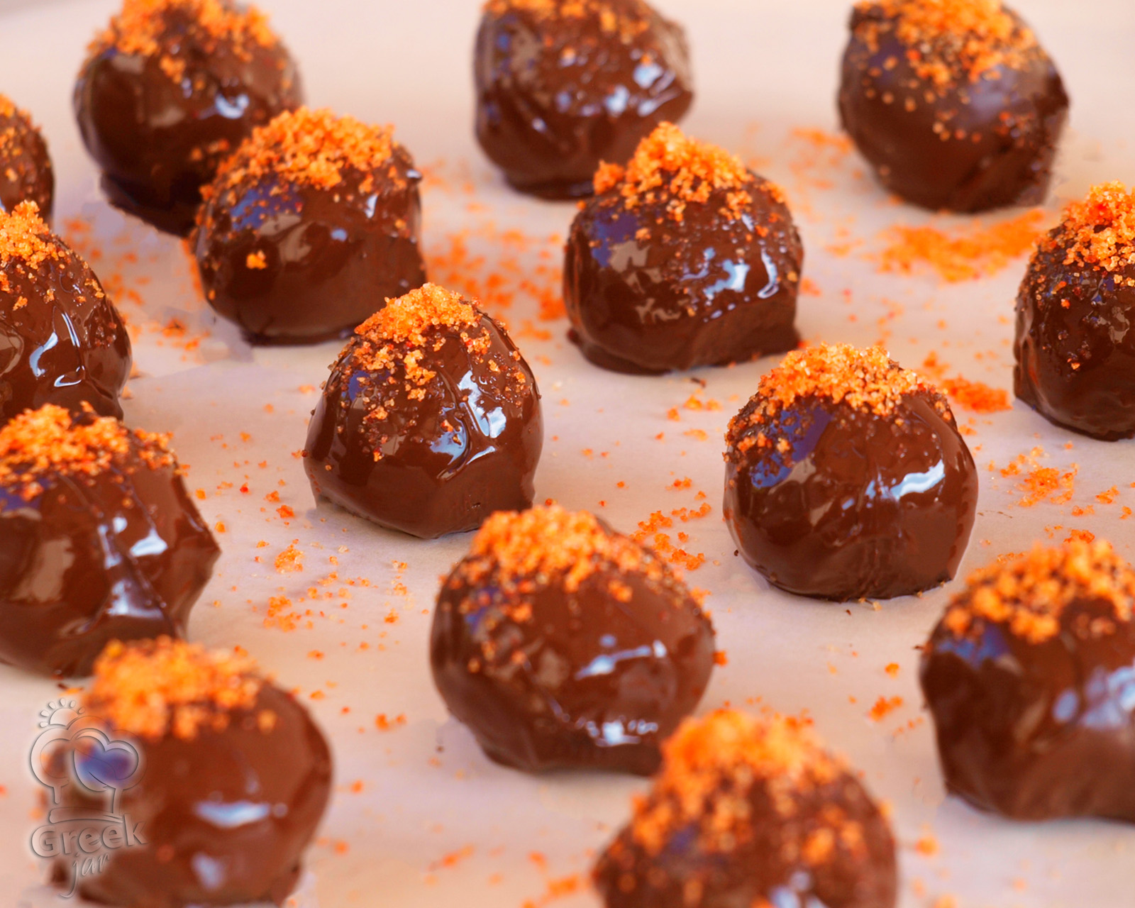 Orange Chocolate Truffles