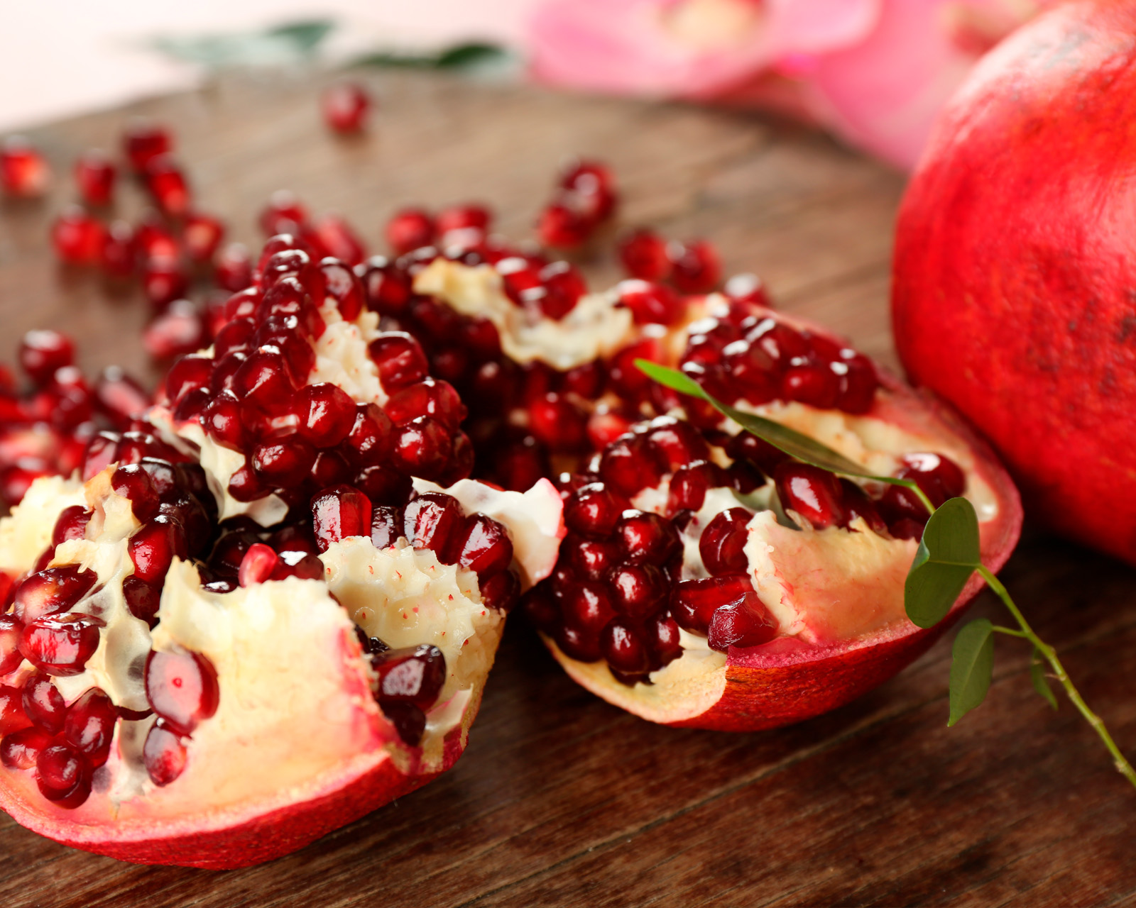 Pomegranate, when nature wishes us good luck