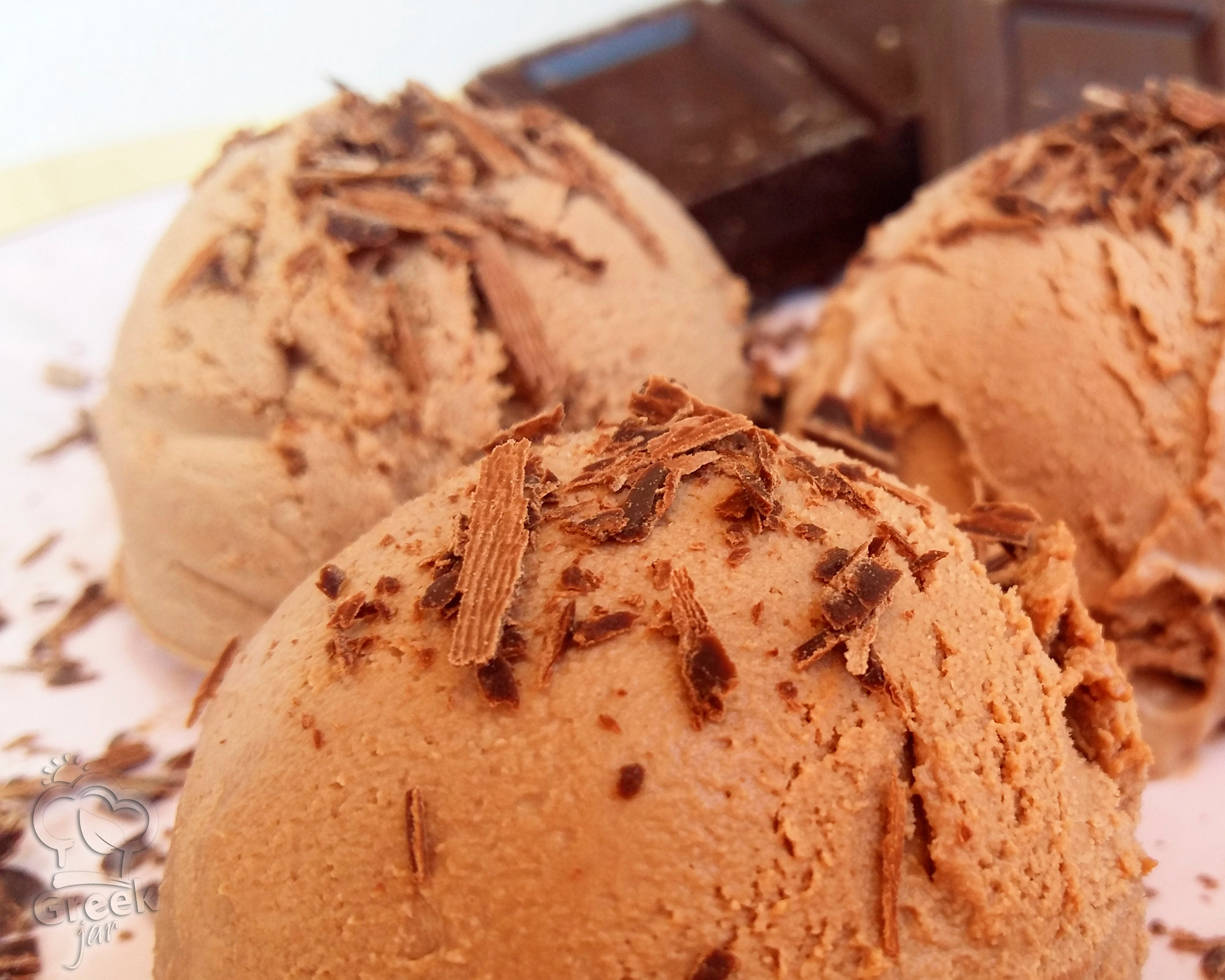 Sugar - free Hazelnut Praline Ice Cream