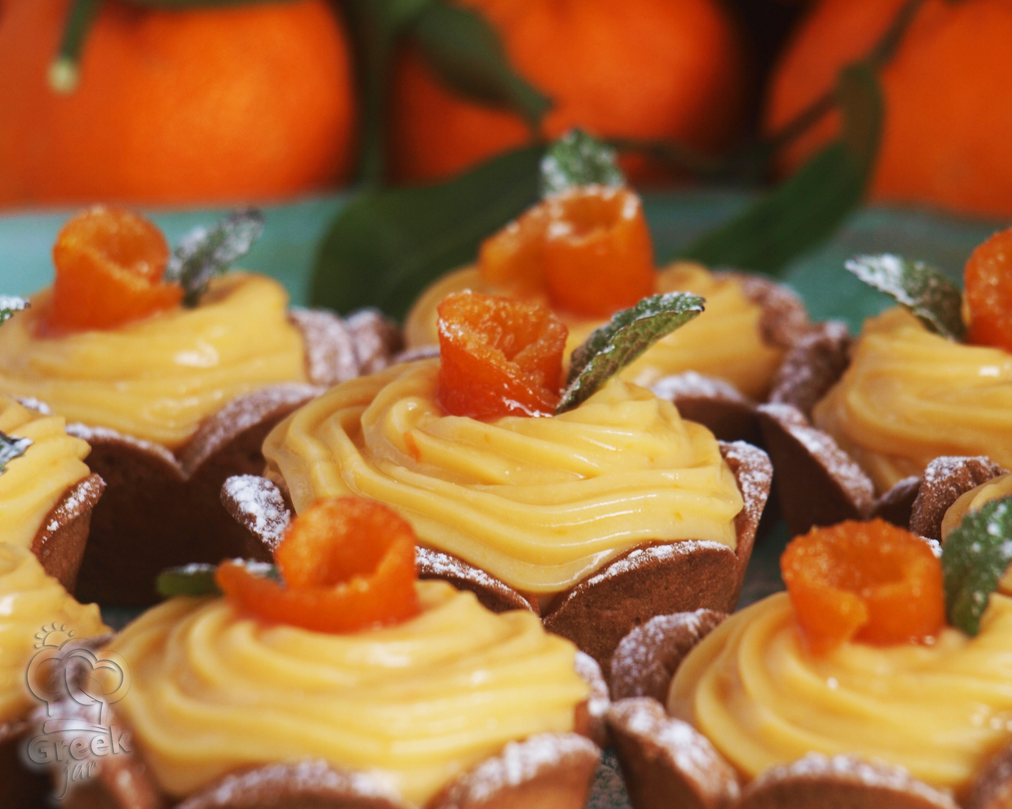 Mini Mandarin Tarts 