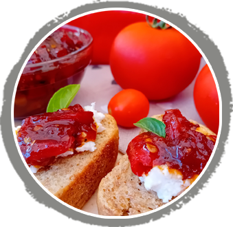 Tomato and Florina Pepper Chutney